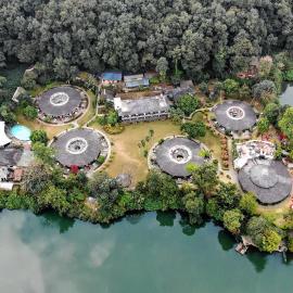 Fish Tail Lodge, hotel Pokharában
