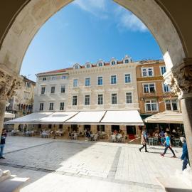 Heritage hotel Santa Lucia, hotel Splitben