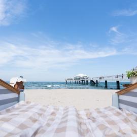 Timmendorfer Strand में, होटल Schlafstrandkorb Nr. 5