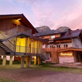 Seehotel am Hallstättersee modern rooms with AC, hotel a Obertraun