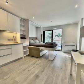 Holiday studio apartment near the beach and city centre, hotel Gibraltárban