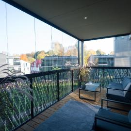 ÖÖ Street Luxury Apartment with Terrace, viešbutis mieste Tartu