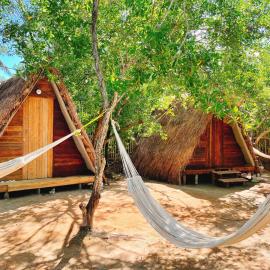 Holbox Island में, होटल La Aldea Holbox Cabañas y Camping