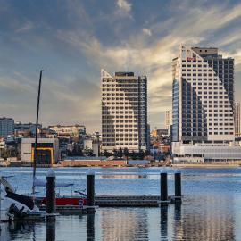 World Sky Residence Hotel, hotelli kohteessa Sokcho