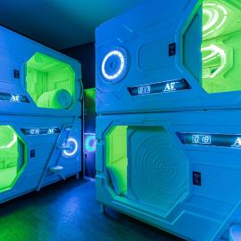 Art Seven Hostel Capsules, hótel í Madríd