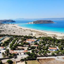 Simos Camping Elafonisos Tents & Bungalows, hotell i Elafonisos