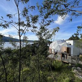 Glamping Vista Lago Guatavita, hotel en Guatavita