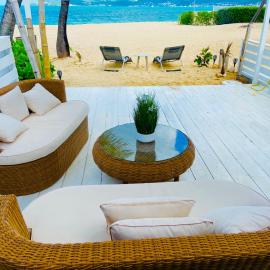 Villa cocoon sur la plage, hotel v destinácii Baie Nettle