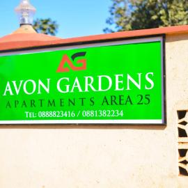 Avon Garden Apartments Area 25, hotel di Lilongwe