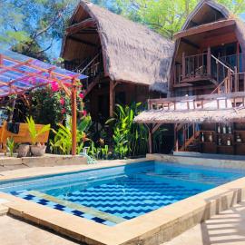 Deep House Bungalows, hotel a Gili Trawangan