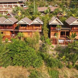 Mekong Riverside Lodge, hotel en Pakbeng