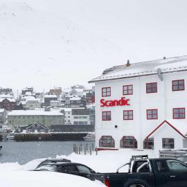 Honningsvåg में, होटल Scandic Bryggen