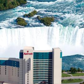 Niagara Falls Marriott Fallsview Hotel & Spa，尼亞加拉瀑布的飯店