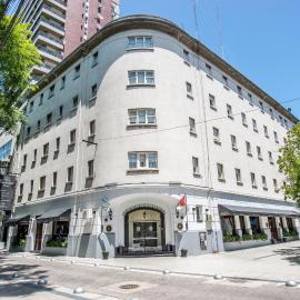 Castelar Hotel Santa Fe, hotel Santa Fében
