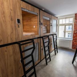 Capsule hostel Andel Centre SPIRIT, hotel a Praga
