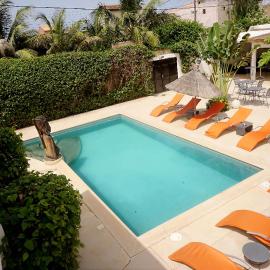 Riad côté jardin, hotel Saly Portudalban