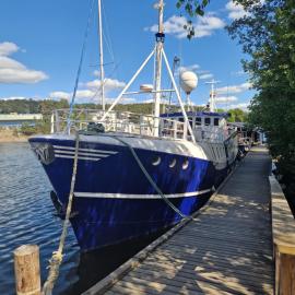 Ship Windö, hotel Södertäljében