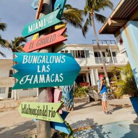 Bungalows Las Hamacas, готель у місті Сан-Патрісіо-Мелаке