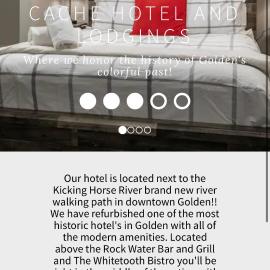 골든에 위치한 호텔 The Cache Hotel and Lodgings