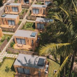 LalaGalu - Beachfront EcoCabins, hôtel à Diani Beach