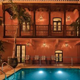 Casa Riad Yasmin, hotel Silvesben