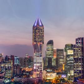JW Marriott Shanghai at Tomorrow Square，上海的飯店