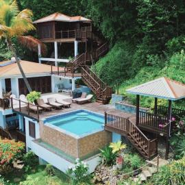 Moringa Villa Studio 1 – hotel w mieście Soufrière