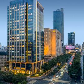 Shangri-La Wuhan, Interchange hub of three metro lines,Adjacent to the MixC, hotell sihtkohas Wuhan