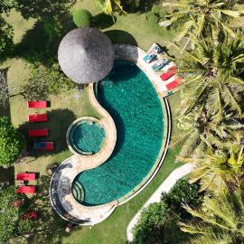Puri Rinjani Bungalows, hotell i Kuta Lombok
