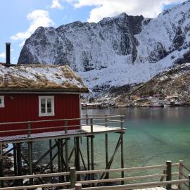 Valen Cabins in Reine, готель у місті Рейне