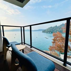 水秀一方Sun Moon Lakeside Boutique Hotel, hotel v destinaci Yuchi