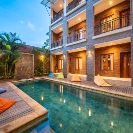 Gelatik Bed And Breakfast, hotell Seminyakis