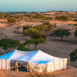 Camp Rêve de Nomade, hôtel à Lompoul