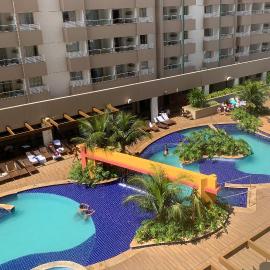 Hospede-se colado no Thermas do Laranjais, no Olímpia Park Resort, hotel a Olímpia