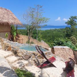 Jungle Bar Honeymoon suite & private pool, hotel San Vicentében