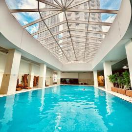 Luxury condos on 18th, 19th, 5th and 3rd floor, with pool, fitness, parking included, hotel v destinaci Skopje