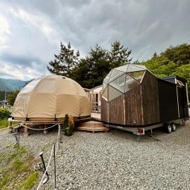 Fujikawaguchiko में, होटल Fuji Dome Glamping