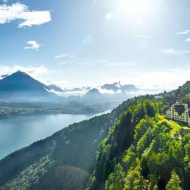 Viesnīca Dorint Blüemlisalp Beatenberg/Interlaken pilsētā Bītenberga
