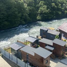 Lahza Tiny House, hotel Çamlıhemşinben