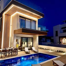 Santa Barbara Seafront villas w jacuzzi pool, hotel v destinaci Paphos City
