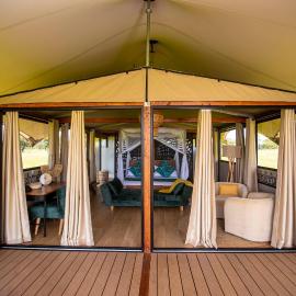 Escarpment Serengeti Luxury Camp – hotel w Parku Narodowym Serengeti