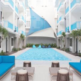 Bloo Bali Hotel, hotel Legianban