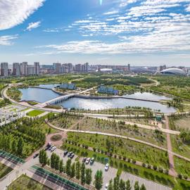 Отель у Ботанического Сада, в самом центре, hotel di Astana