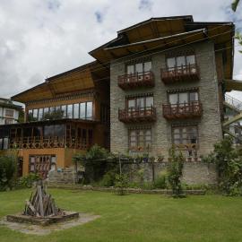 Spirit of Bhutan resort、パロのホテル