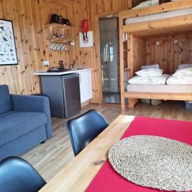 Lambhus Glacier View Cabins، فندق في هوفن