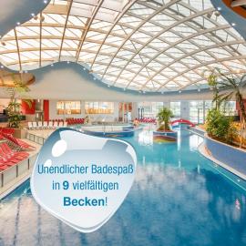 H2O Hotel-Therme-Resort, 3 Sterne superior, für Familien mit Kindern, hotel Bad Waltersdorfban