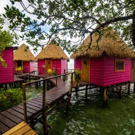 Urraca Monkey Island Eco Resort, hotel em Buena Vista