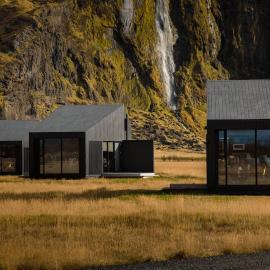 Seljalandsfoss Horizons، فندق في هفولسفولر