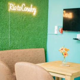 Rio de Janeiro to Conakry KIPE, hotel en Conakry