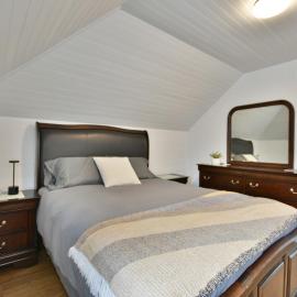 Saint-Pascal में, होटल Chambre 306 de l'hôtel Victoria confortable et moderne